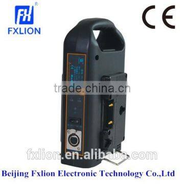 2-channel Li ion Battery Charger PL-1680A with DC output for gold mount battery