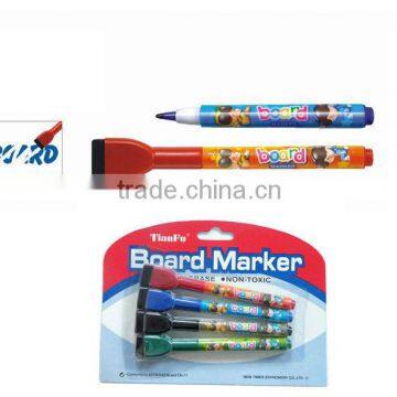 Factory Price White Board Marker With Magnet Brush