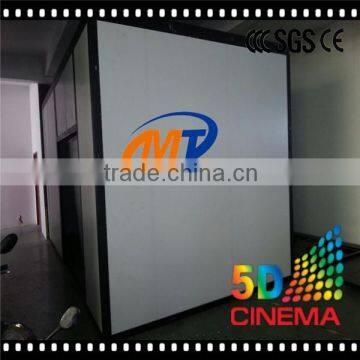 Fantastic 5D Cinema Including the Outside Cabin/box/amazing High Technology Blue 5d Cinema