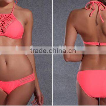 Wholesale red Two Piece Young Sexy Bikini for young Girl and mature women