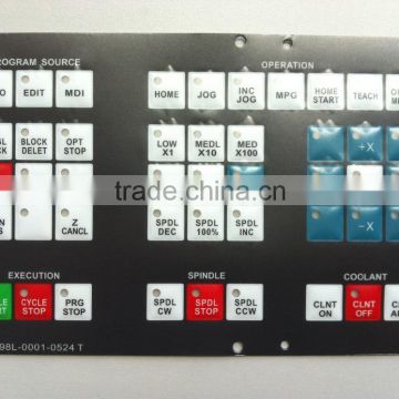 A98L-0001-0524#S Fanuc used cnc turning center keypad membrane