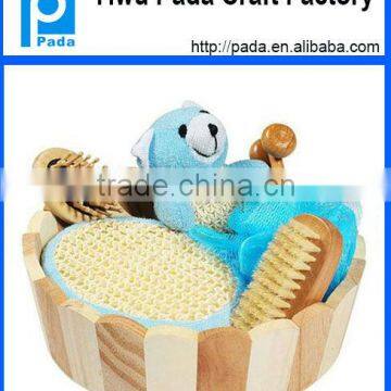 Cute Natural Baby Bath Sets