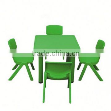 square plastic table