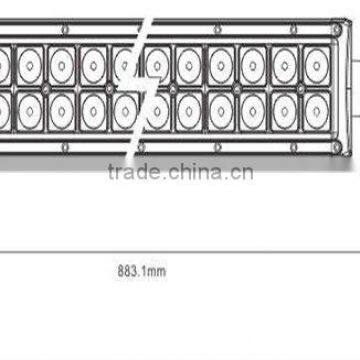 ShengWell 180W CREE led light bar IP67 9-32V Flood/Spot/Combo 30 inch Double Row led light bar 30" led light bar