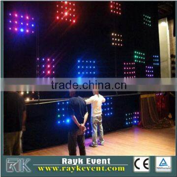 Manufacturer Outdoor Decorative Star Curtain Fiber Optic Curtain Light photo-2