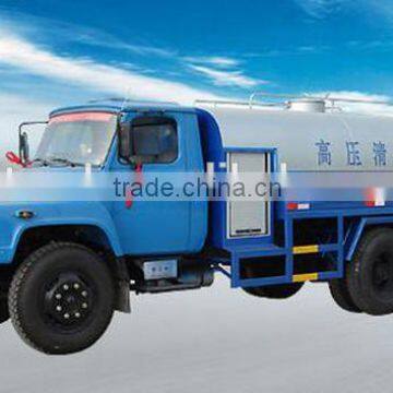 DONGFENG 4x2 5000L sewer dredge truck 140hp engine cheap price