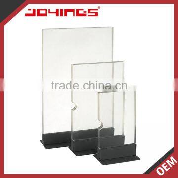 Multiple Size Acrylic Plastic Floor Standing Sign Holder