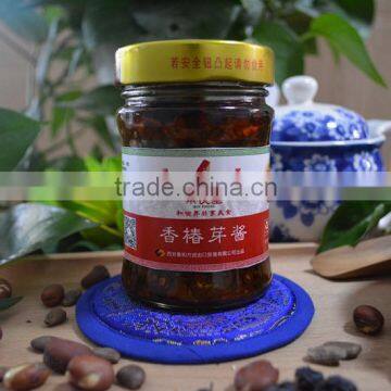 The Natural Paste with toon sprout mix chili package glass bottle