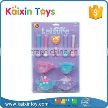 PP plastic preschool kids play tea set toy