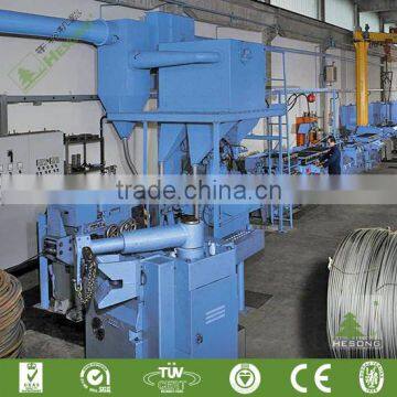 Professional Manufacture Wire Rod Dustless Cleaning Equipment