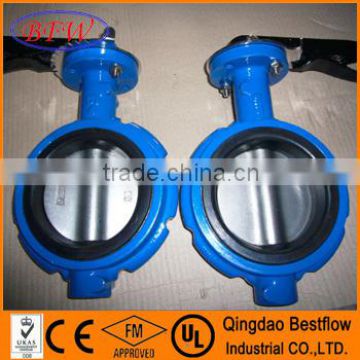 ANSI DIN BS Standard Wafer Butterfly Valve