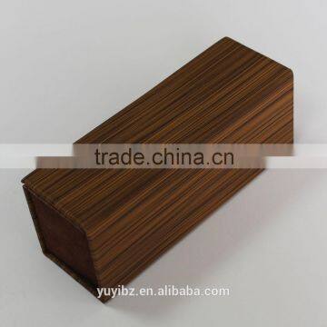 Wood Twill Folding Glasses Box Square Sunglasses Case