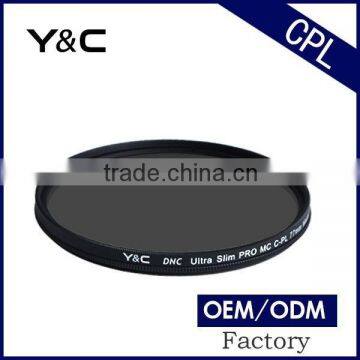 YC 77mm DNC ultra PRO MC CPL Filter for camera Lens Circular Polarizer OEM ODM factory