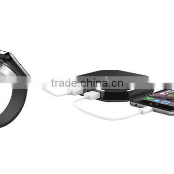 8000mah 2 USB Output Wireless Charger Power Bank photo-2