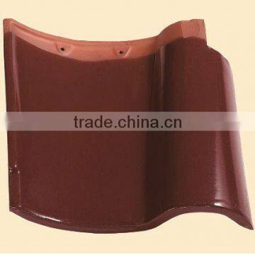 foshan glazed shining spanish style roof tiles