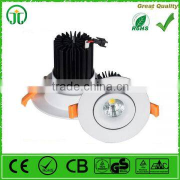 COB led down light led recessed down light