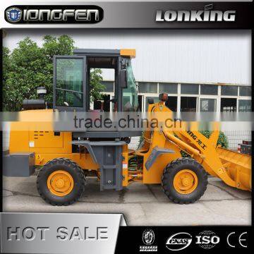 LG820E Lonking brand new style 1 ton payloader for sale with 1 ton rated payload