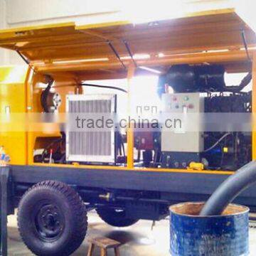 diesel type concrete pump trailer concrete pump static concrete pump