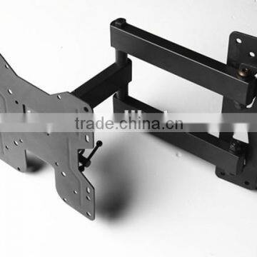 SPCC Swivel Retractable TV Wall Mount Brackets for 19 to 42 Inch TV with Adjustable Tilt 15 Degree