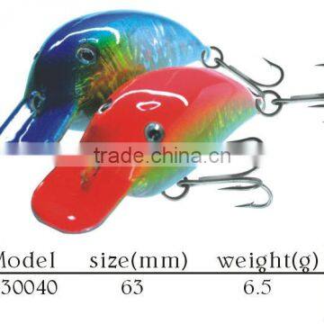 fishing tackle minnow wobble bait lure