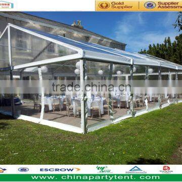 Large clear roof party wedding transparent tents for sale