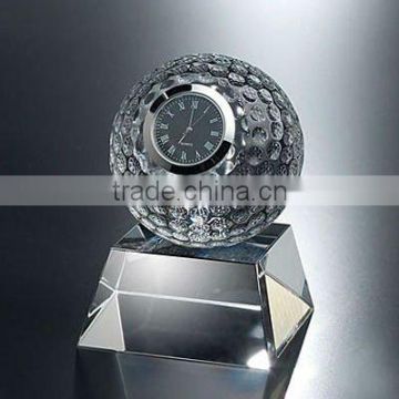 Nice crystal clock desk clock