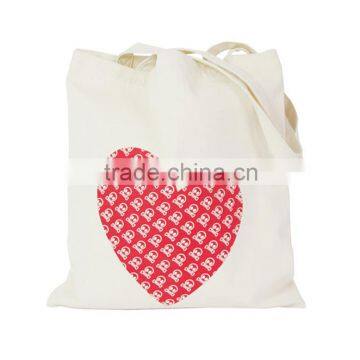 wholesale Ladies cotton shoulder bag canvas bag reuseable shopping bag