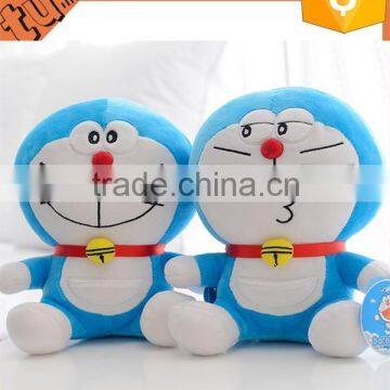 2015 wholesale plush animals china promotion gift plush soft toy doraemon for gift or promotion gift