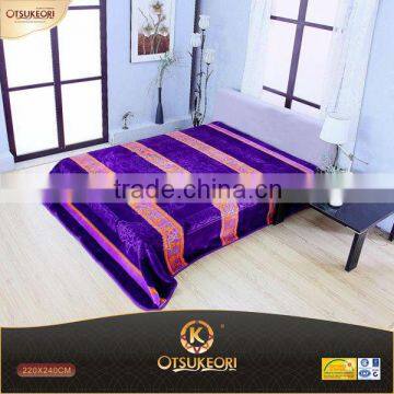 OTSU KEORI spanish style 100%polyester printed blanket