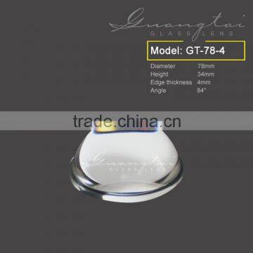 78mm led glass lens for high bay light