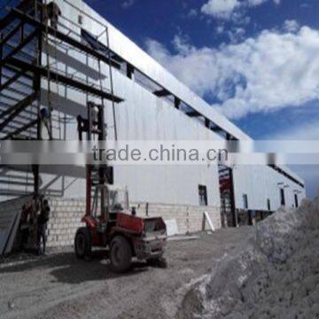 steel structure building , light weight steel hotel, workshop trolley