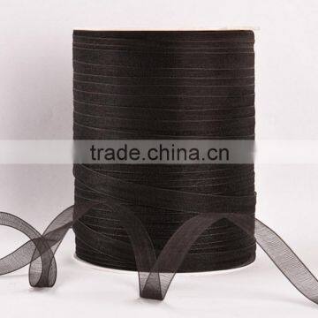 Hot Sale New Design 1/8" Inch 3mm Sheer Organza Voile Ribbon photo-3