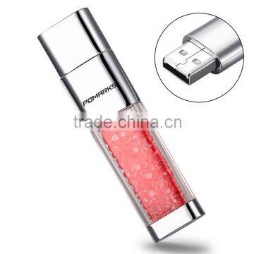 crystal cheap 1gb usb pen drive, gift usb pen drive, good quality flash drive usb crystal