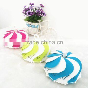 2016 Creative Peacock Folding Plastic Fruit Tray photo-2
