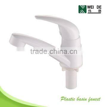 Hot sales quick opening abs plastic wash basin faucets with cold water
