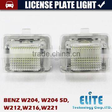 LED License Plate Light for W203 5D,W211,W219,W204, W204 5D,W212,W216,W221 photo-3