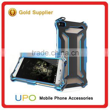 [UPO]2016 New Products Heavy Duty Metal Bumper Aluminum Cover Shockproof Mobile Phone Case for Huawei P8