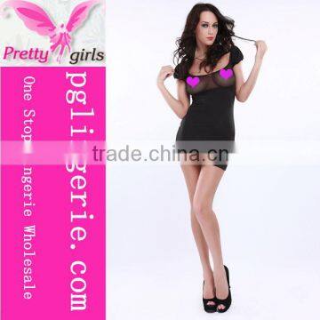 Sexy Transparent Nighty Babydoll Lingerie Dress for Women