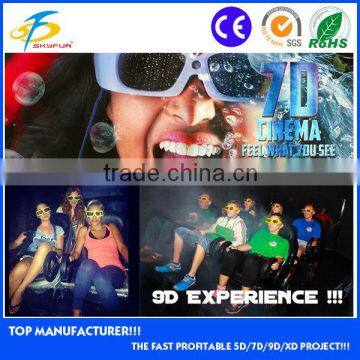 The First Choice for Amusement Park Rides Hydraulic System 5d Cinema 7d 9d Movie Film China Supplier photo-5