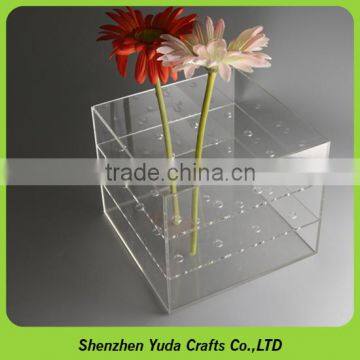 Wholesale Sweety Valentine's Day Acrylic Flower Case Dustproof Rose Box photo-5