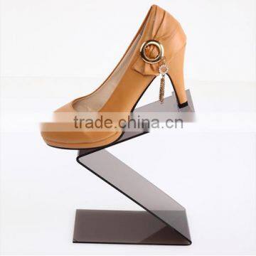wholesale Supermarket acrylic shoe display stand