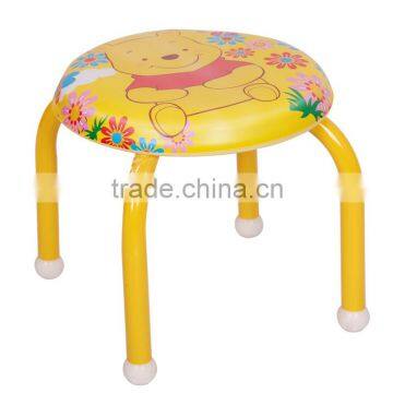 Metal children chairs colorful baby chair Cartoon printing kid chairs