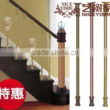 ornamental iron stair railings supplies / wrought iron work handrails supplies