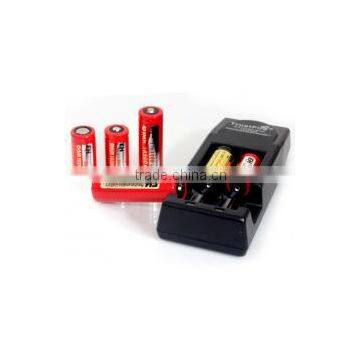 TrustFire TR-001 Li-ion Rechargeable Battery Charger(black and white)
