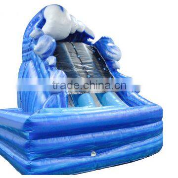 giant inflatable Super Splash Double Water Slide