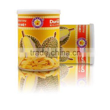 Thailand's Best HACCP , HALAL , GMP, KOSHER& ISO 22000 Certified Vacuum Freeze Dried Durian in Tin can