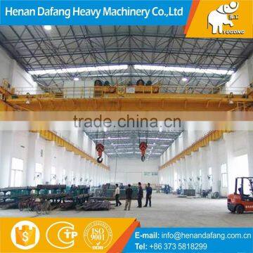 Customized Large Capacity Electric Double Beam Bridge Cranes With High Quality Winch