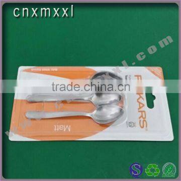 Hardware Blister plastic packaging box for cutlery