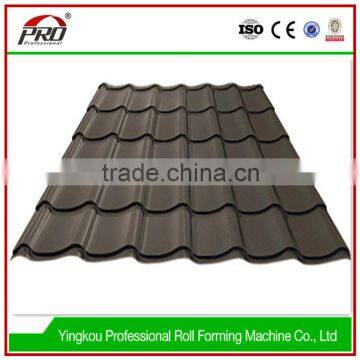 Mosaic Terrazzo Metal Roof Tile Making Machine Price