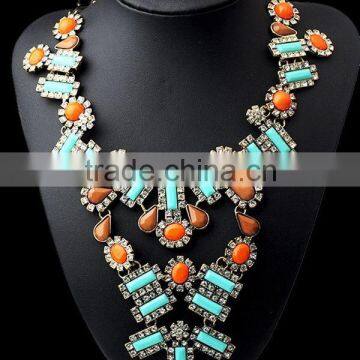 The colorful brilliant ruby necklace, special birthday party